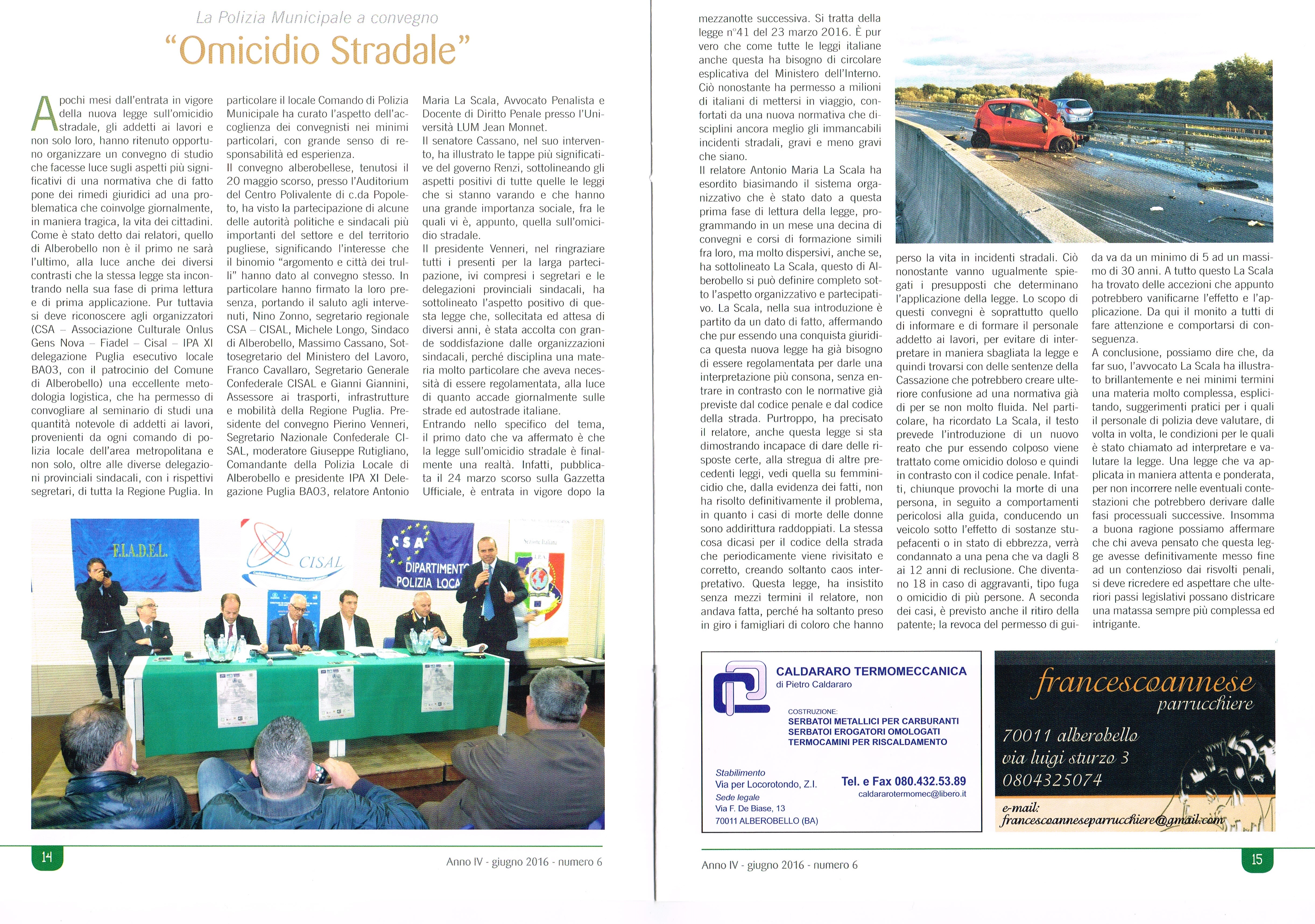 1 Omicidio Stradale