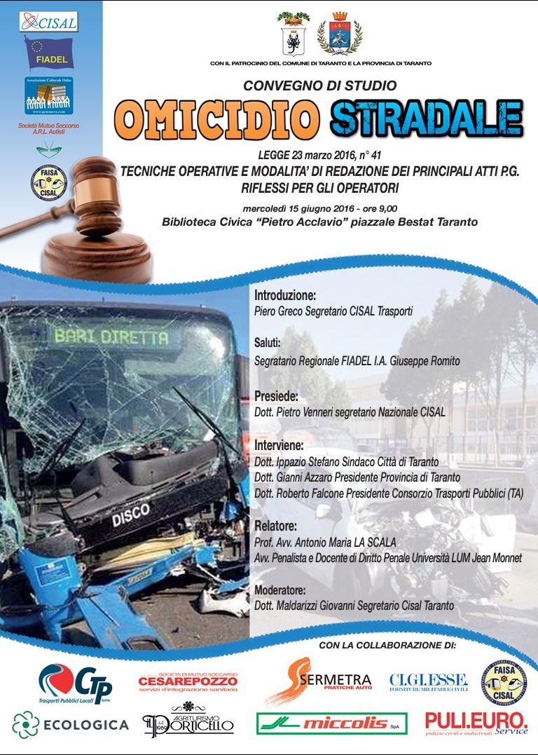 1 Omicidio Stradale