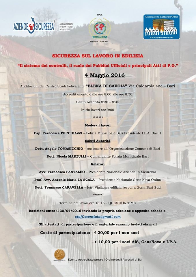 1 Sicurezza sul lavoro in edilizia - 