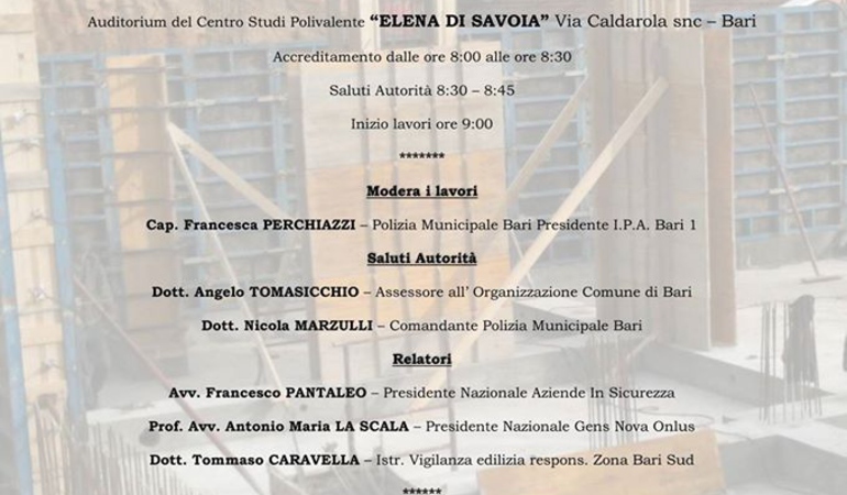 1  Sicurezza sul lavoro in edilizia - 