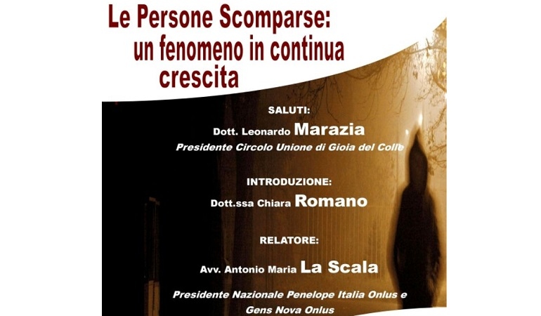 1 Le persone scomparse: un fenomeno in continua crescita